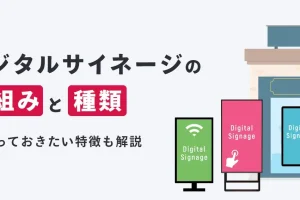 デジタルサイネージとは？簡単に解説！仕組みと活用事例