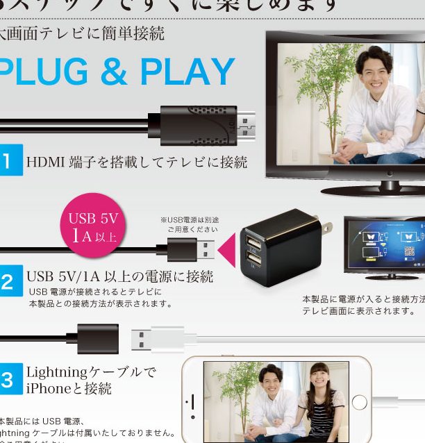 iPhoneとテレビを繋ぐ方法!大画面で楽しむ簡単接続ガイド 1 iphonee381a8e38386e383ace38393e38292e7b98be38190e696b9e6b395efbc81e5a4a7e794bbe99da2e381a7e6a5bde38197e38280e7b0a1e58d98e68ea5e7b69a