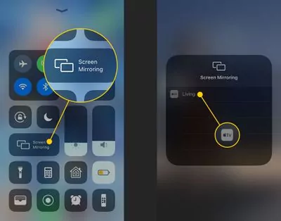 iPhone同士で画面共有、便利な活用術を紹介 4 turn on airplay on iphone 1