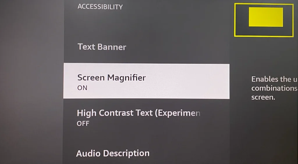 Fire TV Stickの画面を拡大!見やすくカスタマイズする方法 3 1726802267 firestick zoomed in 1
