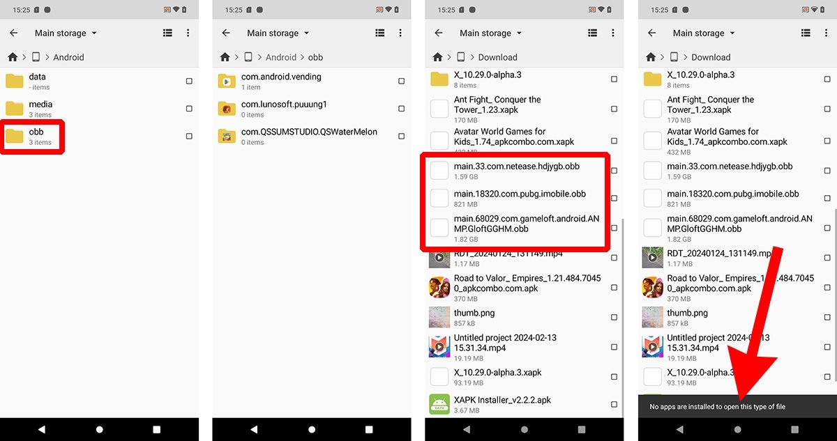 what are obb files on android 1623